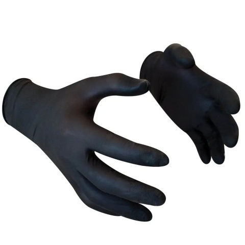 Chemsplash Engi-Black Nitrile Powder Free Disposable Gloves XL