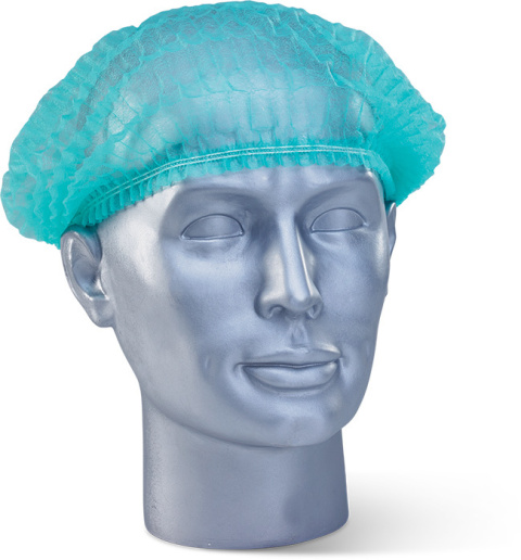 Mob Cap Green Set of 1000Pcs Mob Cap Green Set of 1000Pcs
