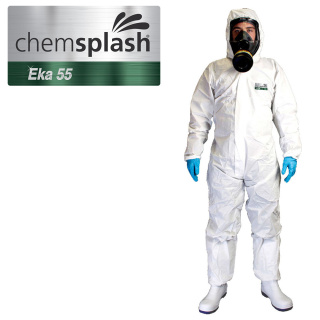 Chemsplash Eka 55 type 5/6 Disposable Chemical Coverall XL