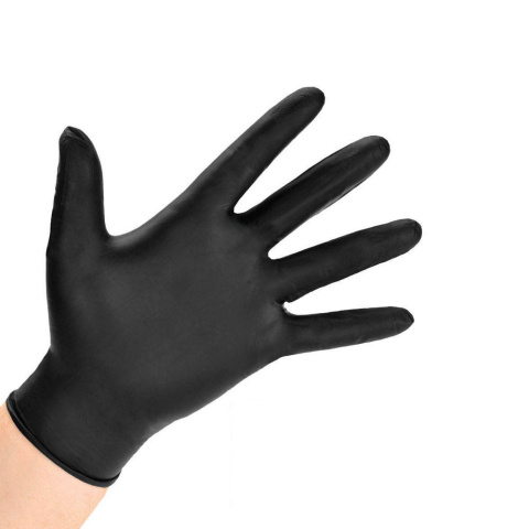 Chemsplash Engi-Black Nitrile Powder Free Disposable Gloves XL Chemsplash Engi-Black Nitrile Powder Free Disposable Gloves XL